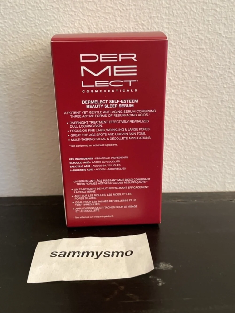 Dermelect Cosmeceuticals Self Esteem Beauty Sleep Serum 1fl oz